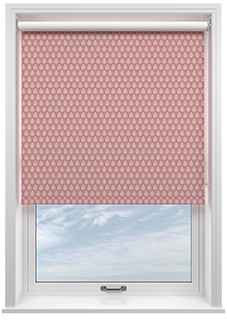Emily Bond Jaipur, Raspberry - Roller Blind